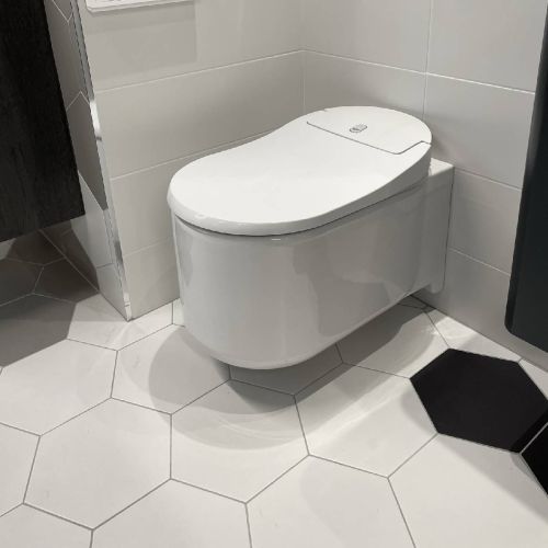 Grohe Sensia Arena Wall Hung Shower Toilet & Seat (5784)