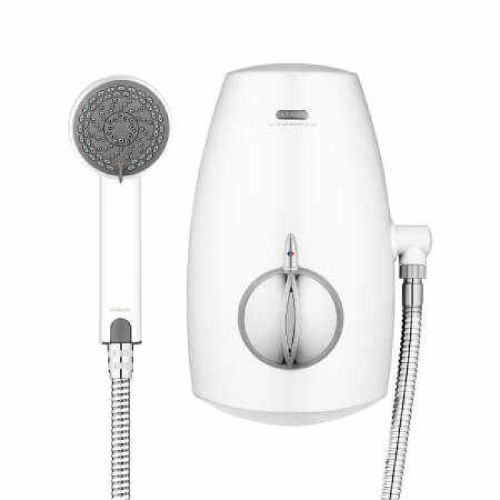 Aqualisa Aquastream 813.40.21 Thermo Mixer Power Shower - White/Chrome (4311)