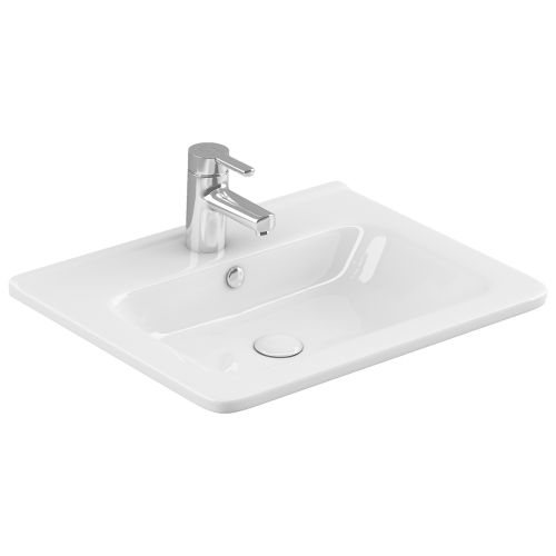 Urban 500mm Slim Ceramic Vanity Basin - White