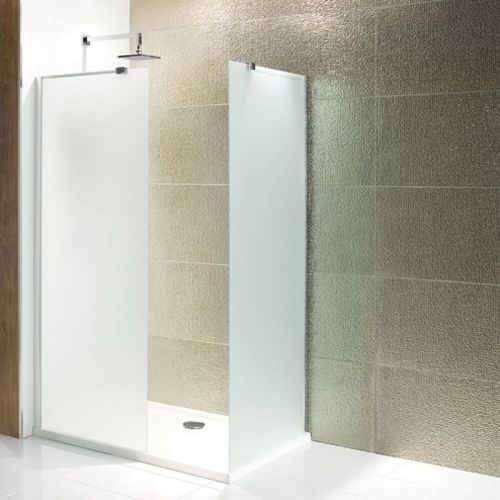 Volente Frosted 900mm Walk In Wetroom Panel (10115)