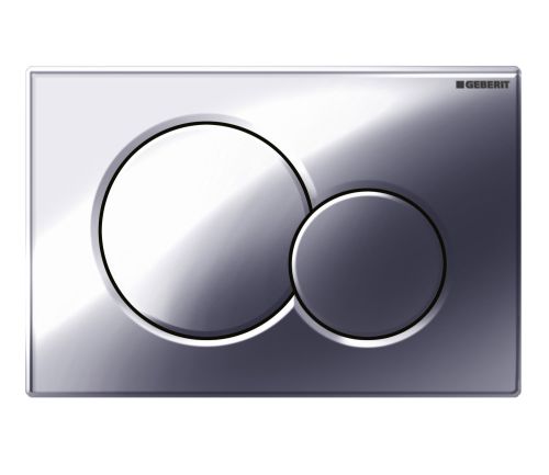 Geberit Sigma01 Dual Flush Plate - Gloss Chrome 115.770.21.5 (7265)