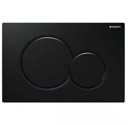 Geberit Sigma01 Dual Flush Plate - Jet Black 115.770.DW.5 (7266)