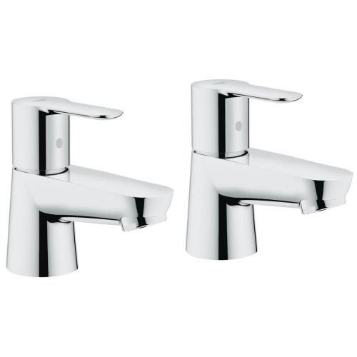 Grohe BauEdge Basin Pillar Taps (2238)