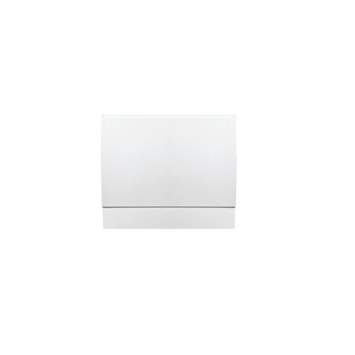 Acrylic Bath End Panel 800mm - White Gloss