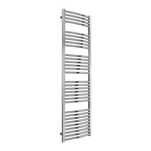 Reina Diva Curved 1740 x 450mm Heated Towel Rail - Chrome (4706)