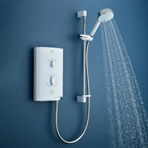 Mira Sport 9.0kW Electric Shower - White/Chrome