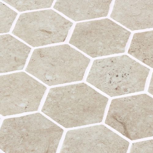 Hex Xl Normatech Sand Matte 28.6 x 28.4cm Mosaic Sheet