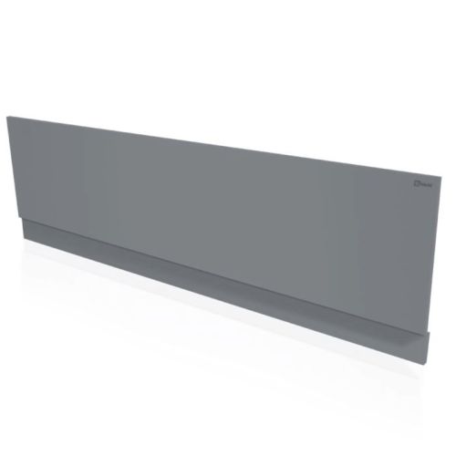Halite 1700mm Front Bath Panel - Grey Matt