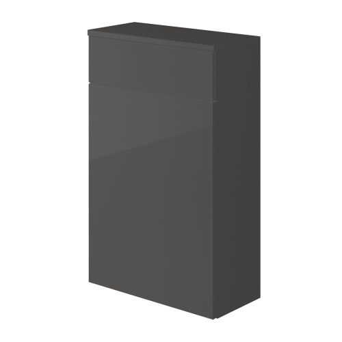 Mito 500mm WC Unit - Charcoal Gloss (21232)