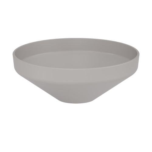 Luci 400mm Countertop Washbasin - Matt Latte