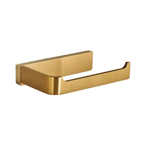 Eliseo Ricci Vesu Toilet Roll Holder - Brushed Brass (15860)