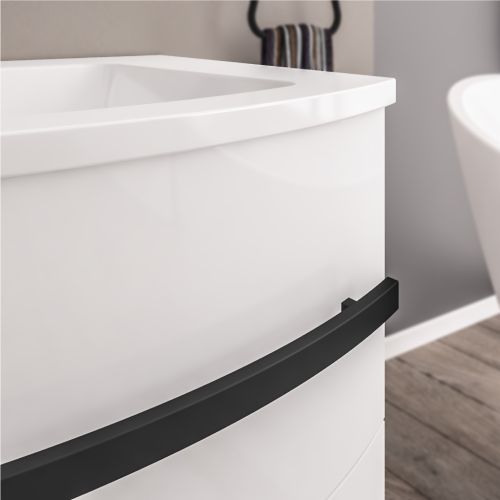 Centa Curved Handle - Matt Black