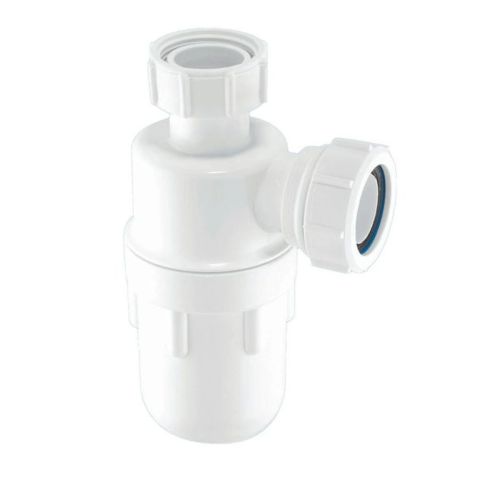 McAlpine 75mm Water Seal Bottle Trap with Multifit Outlet 1 1/4" (21360)