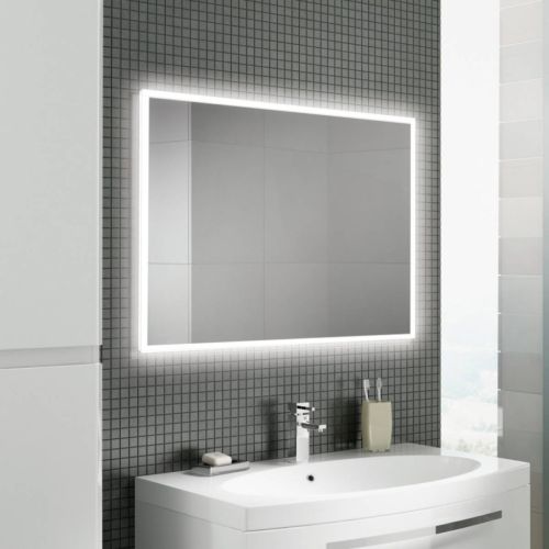 Pegella 800 x 700mm LED Mirror with Demister (5706)