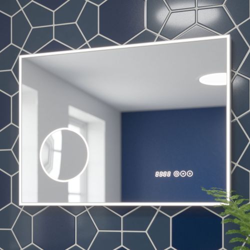 Fabriano 700 x 500mm LED Landscape Mirror - White LED