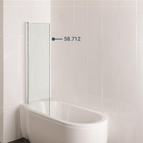 Advantage 6mm EasyClean Shower Screen (10170)