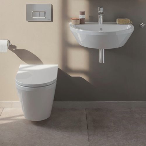 Vitra Integra Round Rimless Wall Hung Toilet with Soft Close Seat