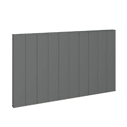 Vesima Horizontal 600 x 1003mm Aluminium Radiator - Matt Anthracite (12698)