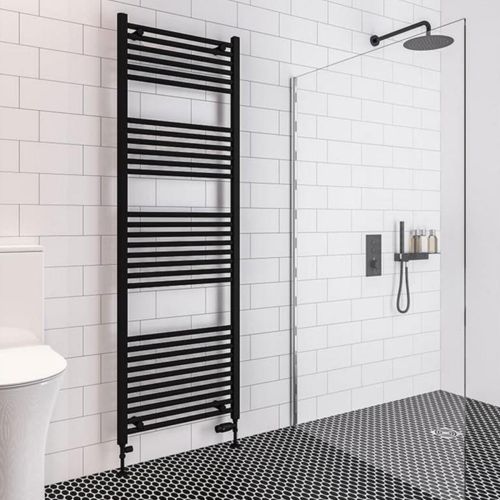 Wingrave 1800 x 600mm Straight Multirail - Matt Black
