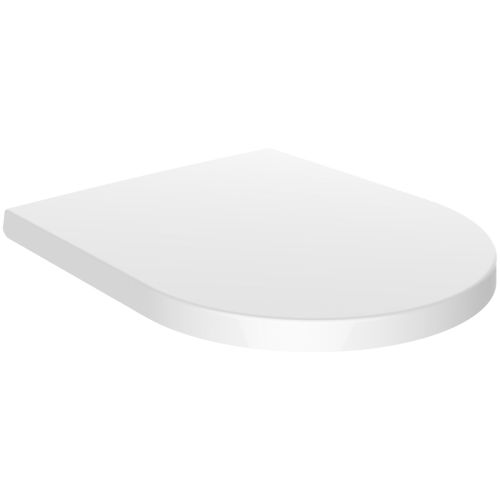 Duroplast Replacement D Shape Soft Close Toilet Seat (21267)