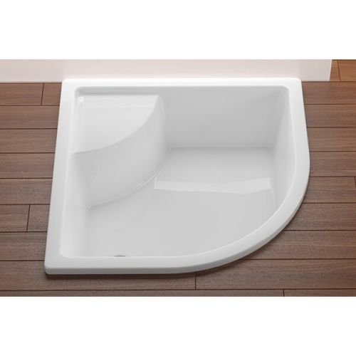Ravak Sabina 900mm Quadrant Deep & Seating Shower Tray - White (10647)