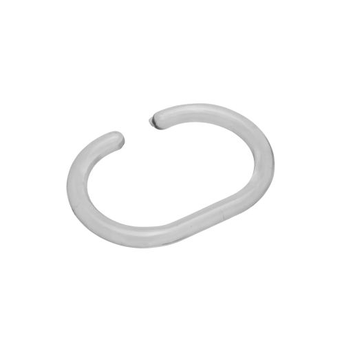 C Shape Shower Curtain Ring - Clear (21256)