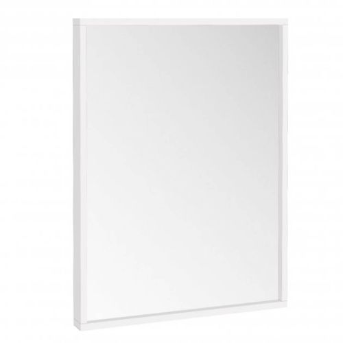 Ambience 600 x 800mm Simplistic Mirror - White (13155)