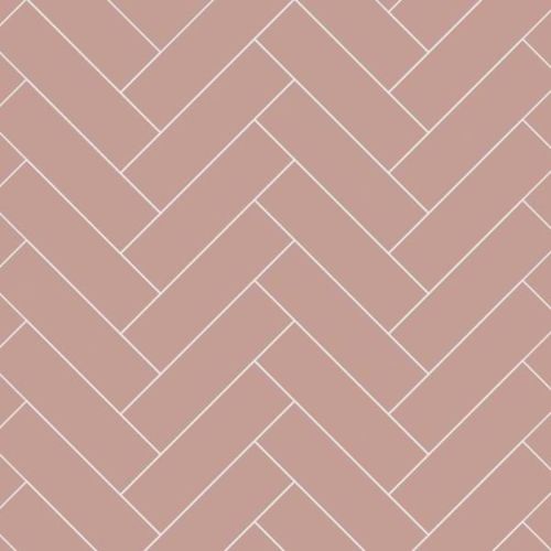 Multipanel Herringbone Tile Collection Antique Rose 598mm Tongue & Groove Panel (20977)