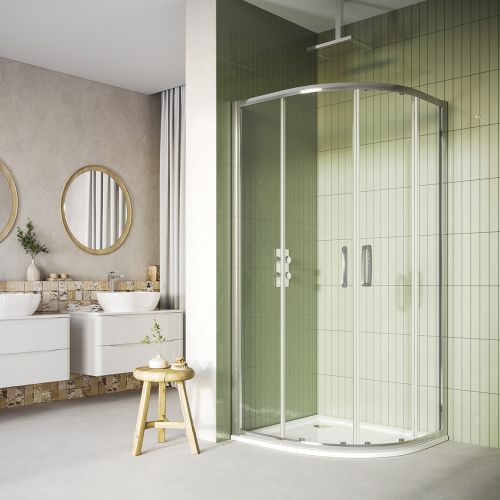 Dawn Apollo 800mm Double Door Quadrant Shower Enclosure (16215)