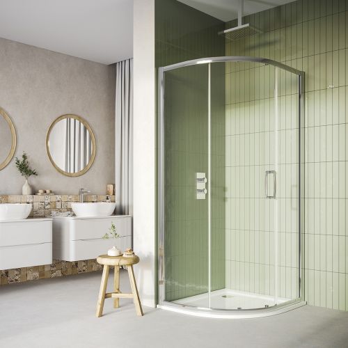 Dawn Apollo 900mm Single Door Quadrant Shower Enclosure (16214)