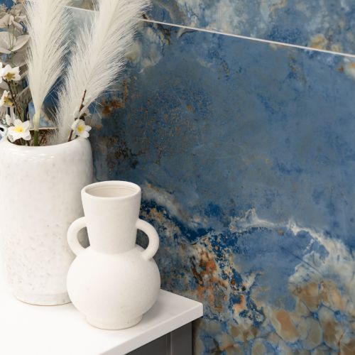 Atlantida Blue 60 x 120cm Polished Rectified Tile - 1.44sqm perbox (13491)