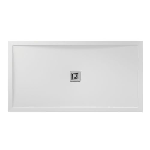 Aquadart Aqualavo 1700 x 800mm Rectangle Shower Tray - Gloss White (20813)