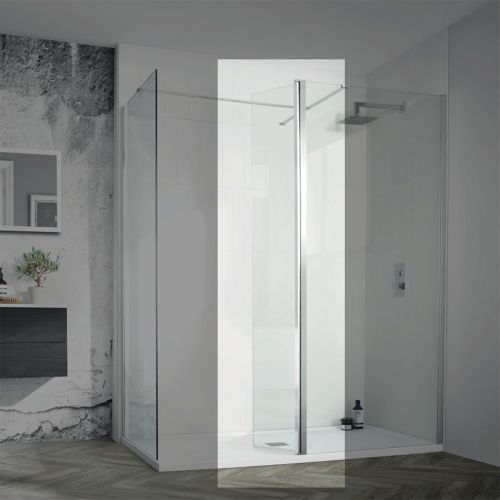 Venturi8 8mm 300mm Wetroom Flipper Panel (20680)