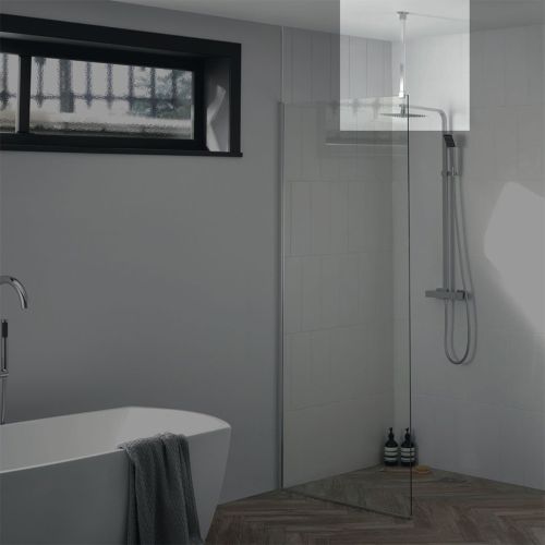 Venturi 8 Wetroom Glass to Ceiling Brace (21143)
