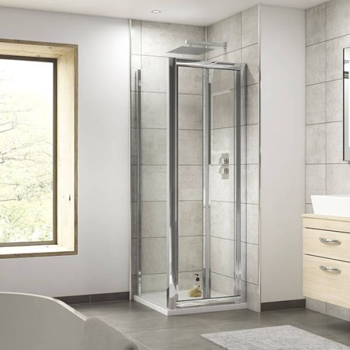 Nuie Pacific 900mm Bi-Fold Shower Door (2800)