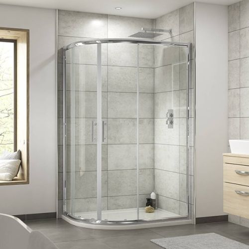 Nuie Pacific 1000 x 800mm Offset Quadrant Shower Enclosure (10345)