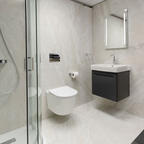 Arc Wall Hung Toilet & Soft Close Seat