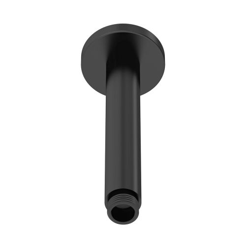 Nuie Fixed Shower Head Ceiling-Mounted Arm - Matt Black