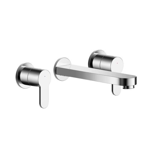 Nuie Arvan Wall Mounted 3 Hole Basin Mixer ARV317 (13529)