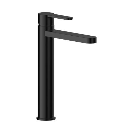 Nuie Arvan Tall Basin Mixer ARV470 - Matt Black (13541)