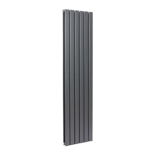 Alonso Double 1600mm x 408mm Designer Radiator - Anthracite (16034)