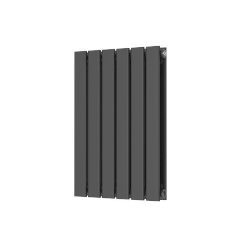 Alonso Double Horizontal 600mm x 410mm Designer Radiator - Anthracite (16056)