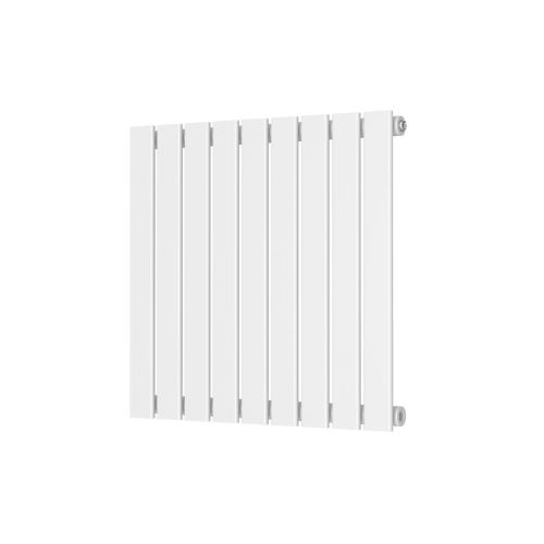 Alonso Single Horizontal 600mm x 614mm Designer Radiator - White (16047)