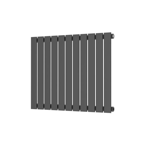 Alonso Single Horizontal 600mm x 750mm Designer Radiator - Anthracite (16048)