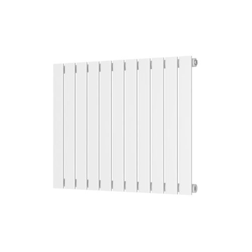 Alonso Single Horizontal 600mm x 750mm Designer Radiator - White  (16049)