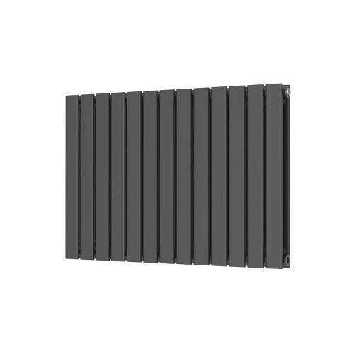 Alonso Double Horizontal 600mm x 886mm Designer Radiator - Anthracite (16062)