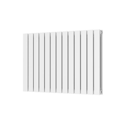 Alonso Double Horizontal 600mm x 886mm Designer Radiator - White  (16063)