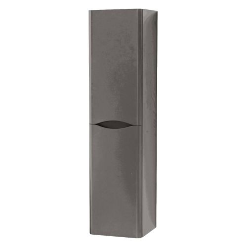 Happi Wall Hung Tall Storage Unit - Dark Lead 