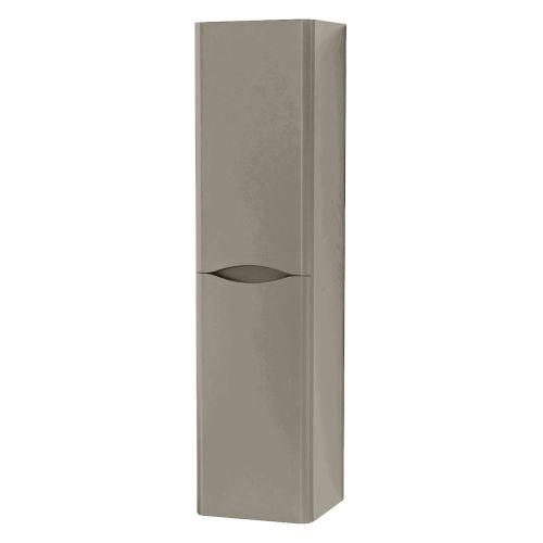 Happi Wall Hung Tall Storage Unit - Lead Colour 