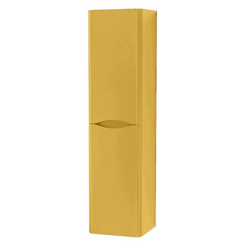 Happi Wall Hung Tall Storage Unit - Yellow Pink 